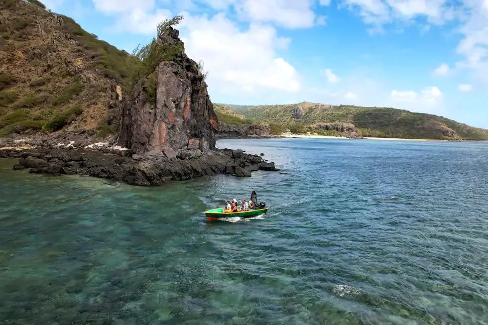 Sortie en bateau avec Otentika sur le lagon de Rodrigues